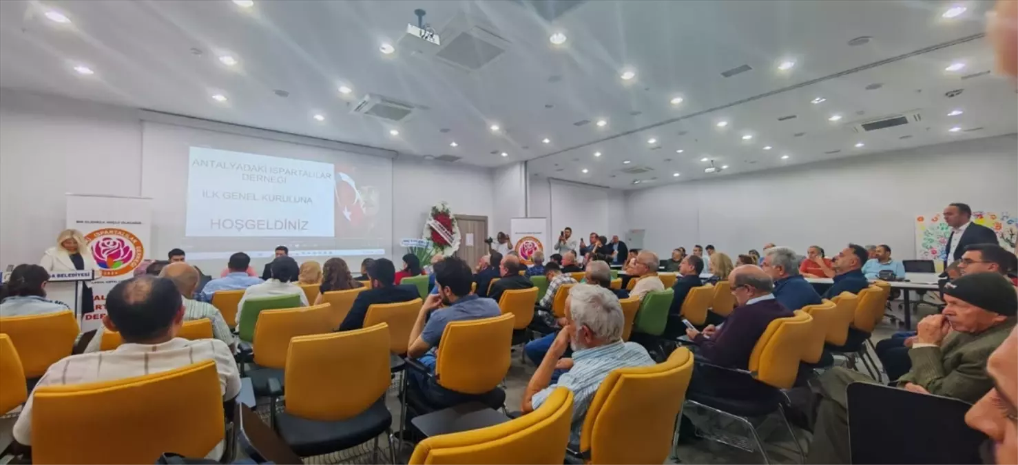 Ispartalılar Derneği İlk Genel Kurulunu Düzenledi