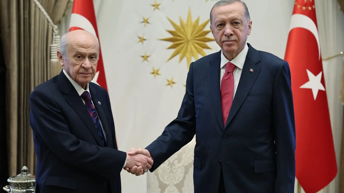 Başkan Recep Tayyip Erdoğan Bahçeli ile görüşecek