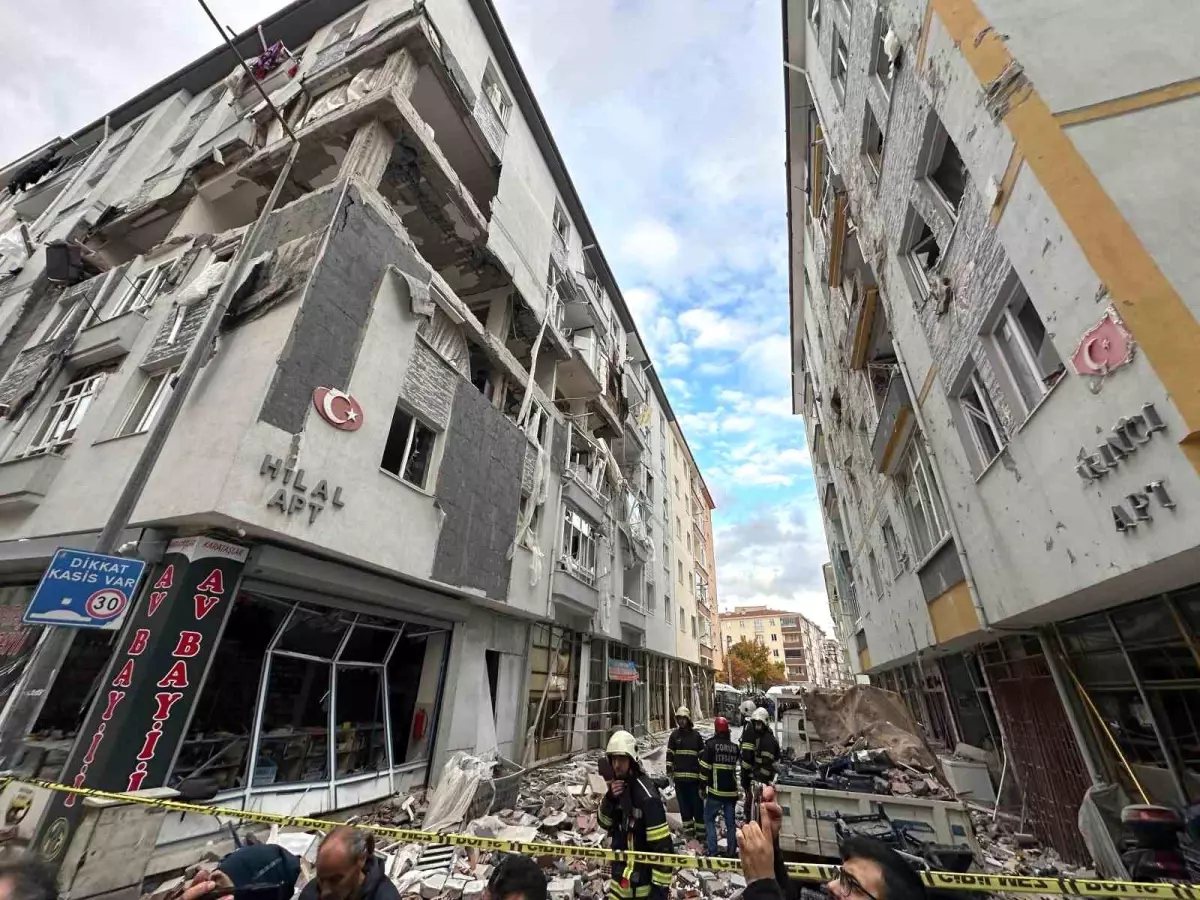 Çorum’da Doğalgaz Patlaması: 1 Ölü, 30 Taburcu