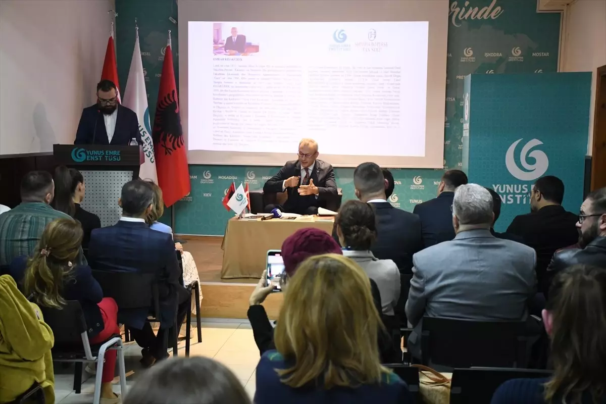 Necip Fazıl Söyleşisi Tiran’da