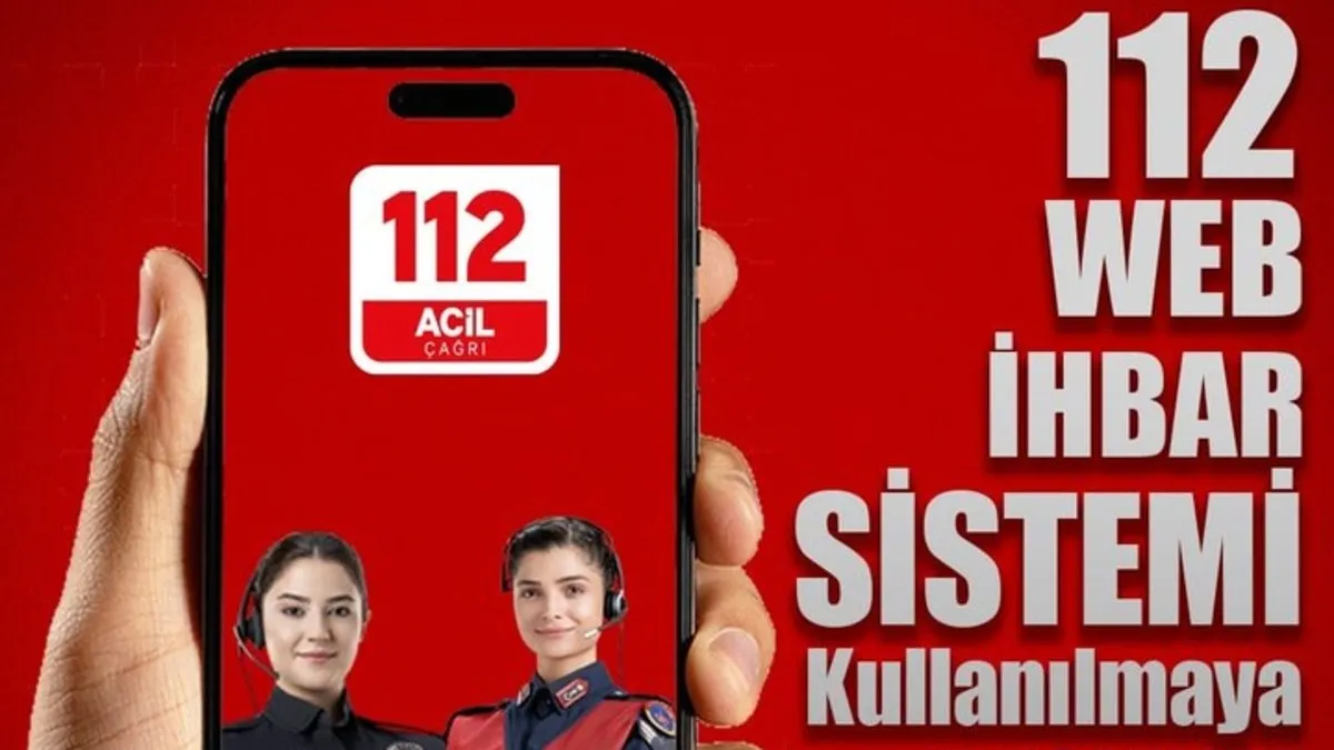 İhbarlar artık Web sitesinden yapılabilecek: 112 WEB İhbar Sistemi devrede
