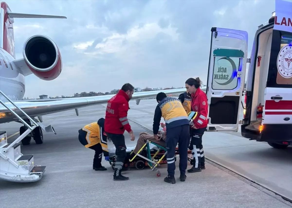 Van’dan İstanbul’a Sağlık Uçuşu