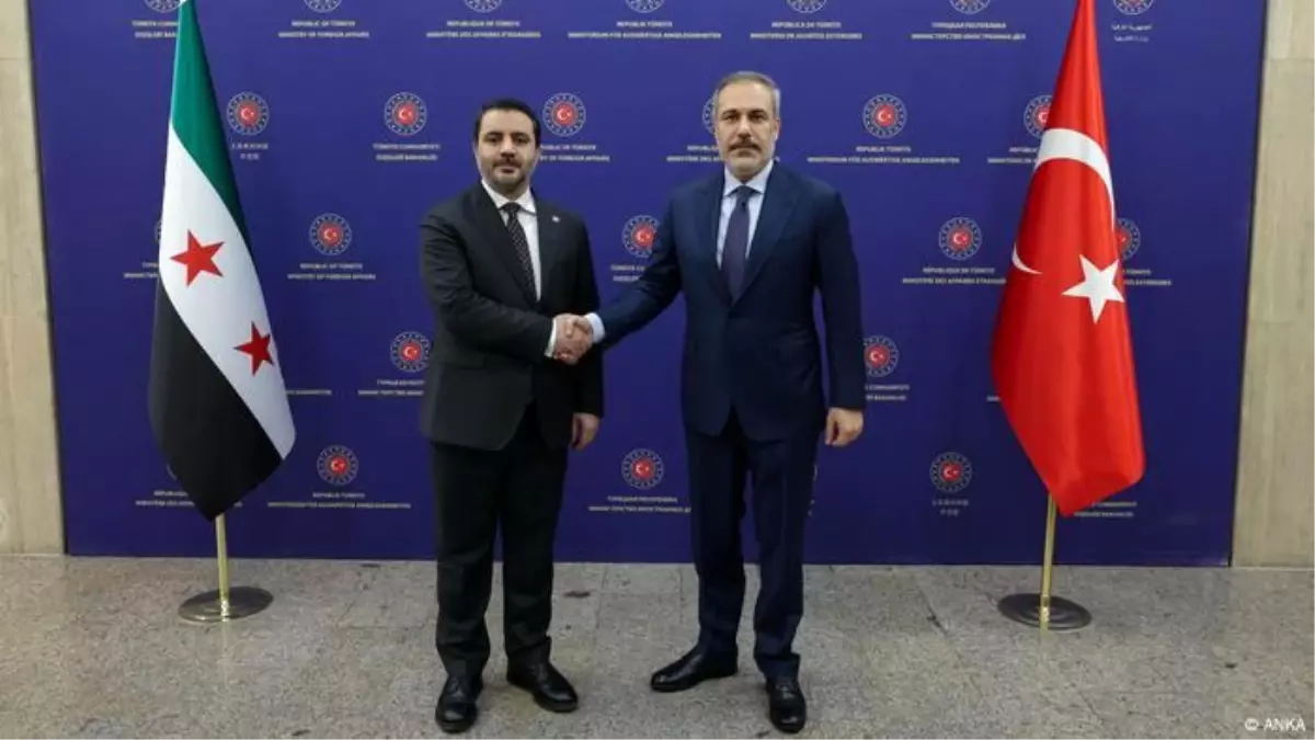 Fidan ve Şeybani’den Suriye’de toprak bütünlüğü vurgusu